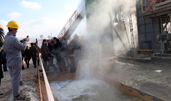 "Jeotermal Enerjide Avrupa'da Birinci Sıradayız" "Jeotermal Enerjide Avrupa'da Birinci Sıradayız"