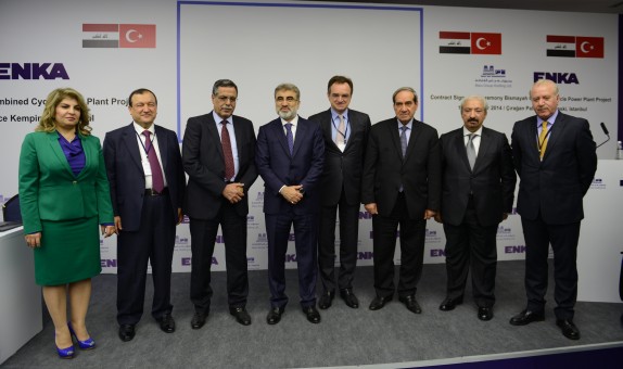 ENKA Irak'ın İlk Doğalgaz Kombine Çevrim Santralini Yapacak ENKA Irak'ın İlk Doğalgaz Kombine Çevrim Santralini Yapacak