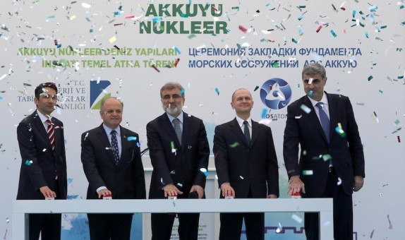 Akkuyu Nükleer Santrali İçin "Yıldızlı" Temel Akkuyu Nükleer Santrali İçin "Yıldızlı" Temel