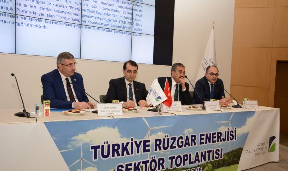 RÜZGAR TOPLANTISINDA YEKDEM ÖN PLANDAYDI