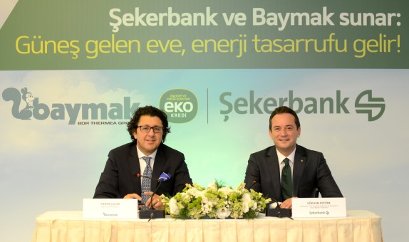 Şekerbank ve Baymak Güneş İçin Güçlerini Birleştirdi