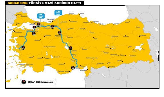 SOCAR, Türkiye'yi Mavi Koridor ile Tanıştırıyor SOCAR, Türkiye'yi Mavi Koridor ile Tanıştırıyor