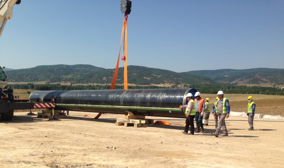 TANAP İnşaat Çalışmalarının Bir Aşaması Daha Geride Bırakıldı TANAP İnşaat Çalışmalarının Bir Aşaması Daha Geride Bırakıldı
