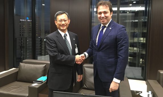 Zorlu Enerji ve Toshiba Corp. el sıkıştı Zorlu Enerji ve Toshiba Corp. el sıkıştı