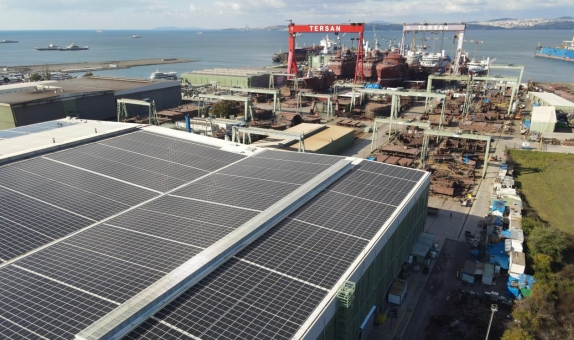 Tersan Tersanesi Enerjisini Güneşten Alacak Tersan Tersanesi Enerjisini Güneşten Alacak