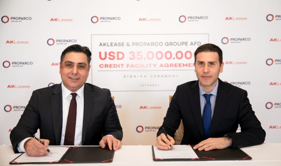 Proparco'dan AKLease'e 35 Milyon Dolarlık Yenilenebilir Enerji Kredisi Proparco'dan AKLease'e 35 Milyon Dolarlık Yenilenebilir Enerji Kredisi