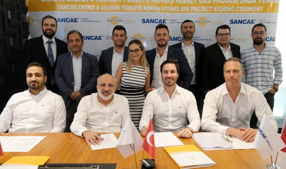 Asunim ve Sancak Enerji, Hibrit Enerji Santrali için El Sıkıştı Asunim ve Sancak Enerji, Hibrit Enerji Santrali için El Sıkıştı