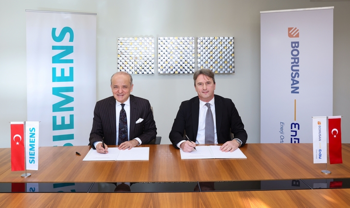 Borusan EnBW Enerji ve Siemens Türkiye Arasında İş Birliği Niyet Mektubu İmzalandı