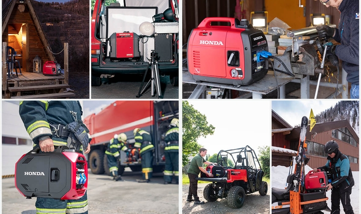 Honda, İnvertörlü Jeneratörleri ile Kesintisiz ve Ekonomik Enerji Sunuyor Honda, İnvertörlü Jeneratörleri ile Kesintisiz ve Ekonomik Enerji Sunuyor