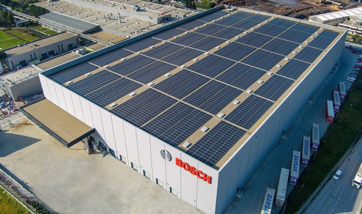 Bosch Home Comfort Group Manisa Fabrikası Enerjisini Fotovoltaik Sistemden Üretiyor Bosch Home Comfort Group Manisa Fabrikası Enerjisini Fotovoltaik Sistemden Üretiyor