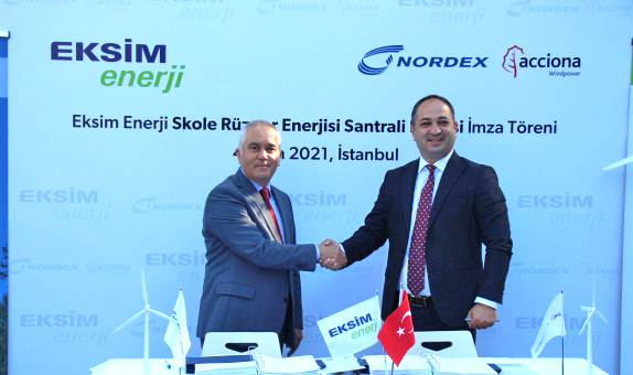 Eksim Enerji, Ukrayna'da Rüzgar Enerjisi Yatırımı için Nordex ile Anlaştı Eksim Enerji, Ukrayna'da Rüzgar Enerjisi Yatırımı için Nordex ile Anlaştı