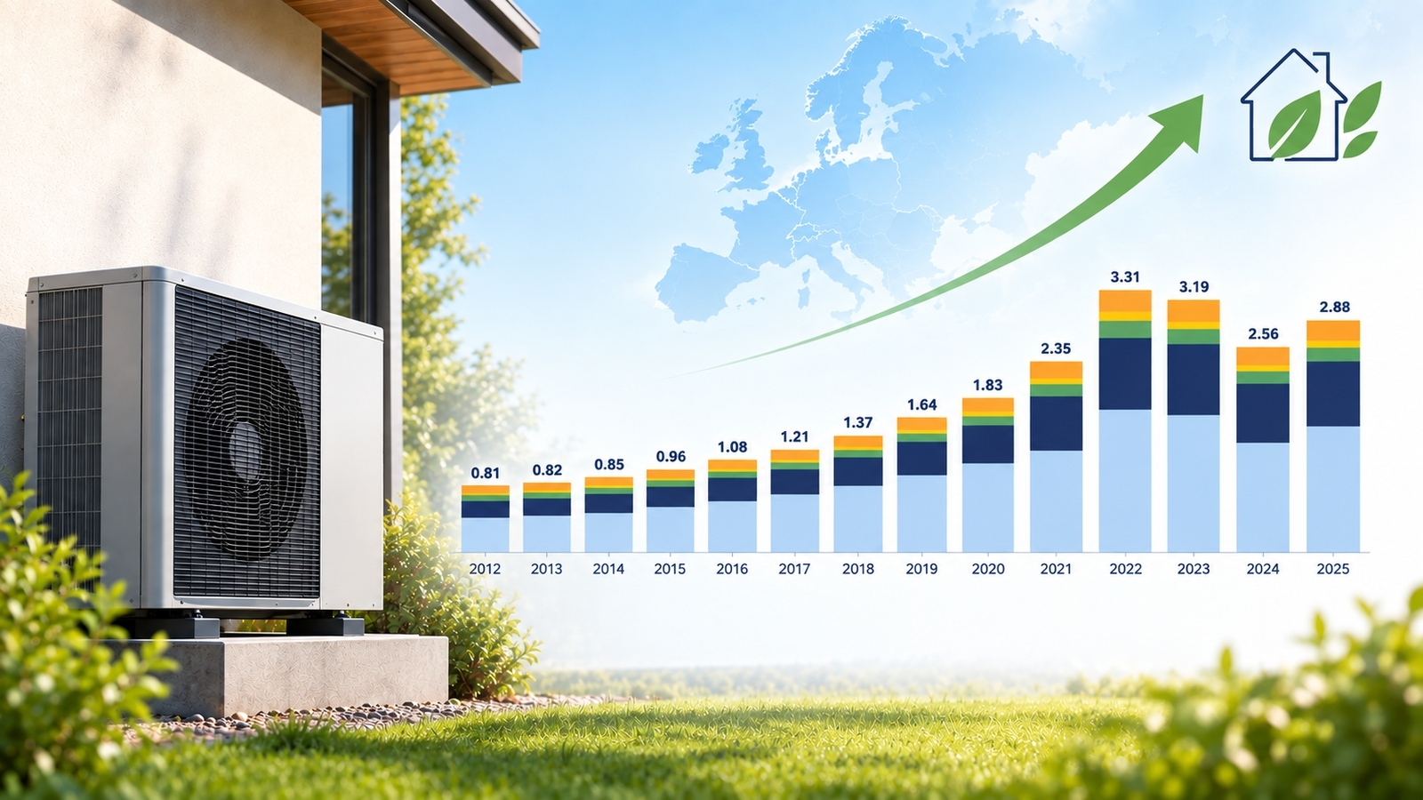 AB'de Isı Pompası Pazarı Toparlanırken Elektrifikasyon Eylem Planı Yeni Hedefler Getiriyor