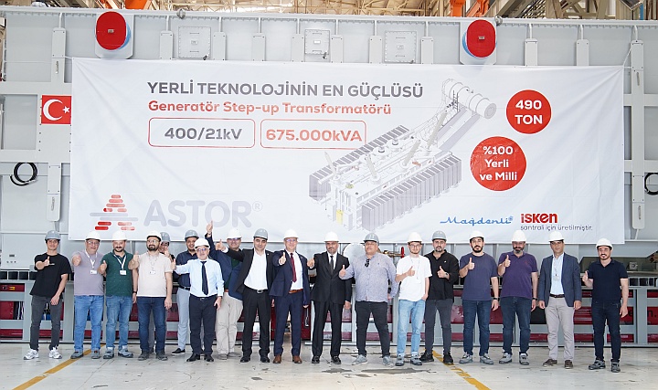 Astor Enerji 675 MVA Gücünde Transformatör Üretti Astor Enerji 675 MVA Gücünde Transformatör Üretti