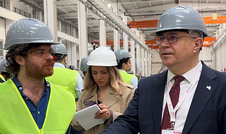 Astor Enerji, Yeni Fabrika Yatırımını Tanıttı Astor Enerji, Yeni Fabrika Yatırımını Tanıttı