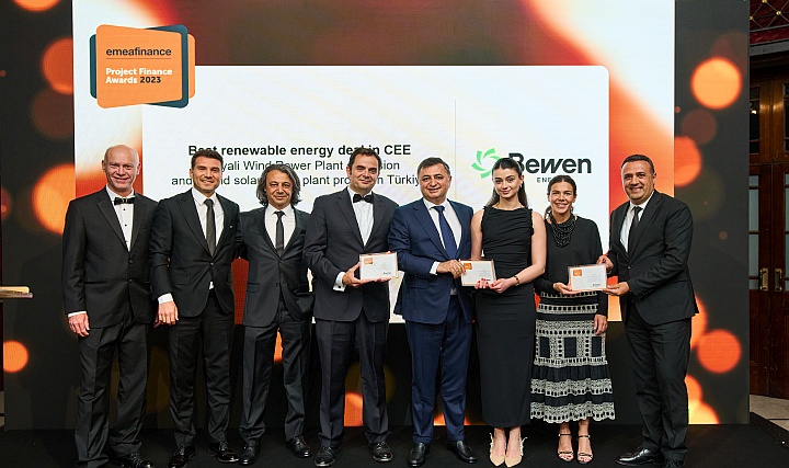 Bewen Enerji'ye EMEA Finance'ten Ödül Bewen Enerji'ye EMEA Finance'ten Ödül