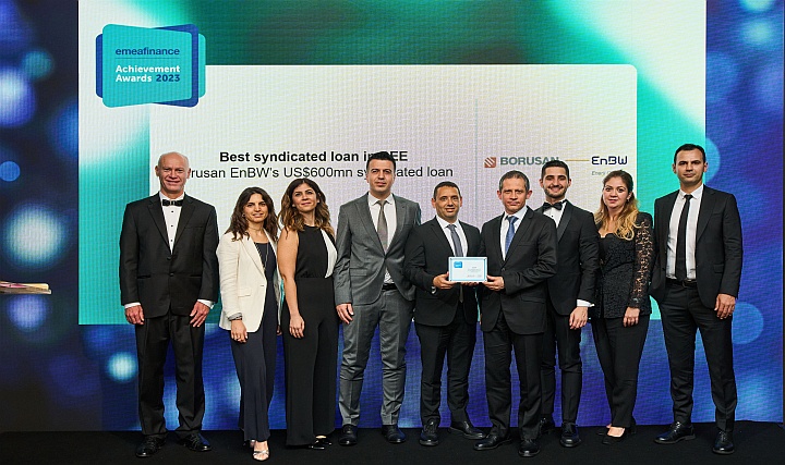 Borusan EnBW Enerji'ye EMEA Finance'tan İki Ödül Birden Borusan EnBW Enerji'ye EMEA Finance'tan İki Ödül Birden