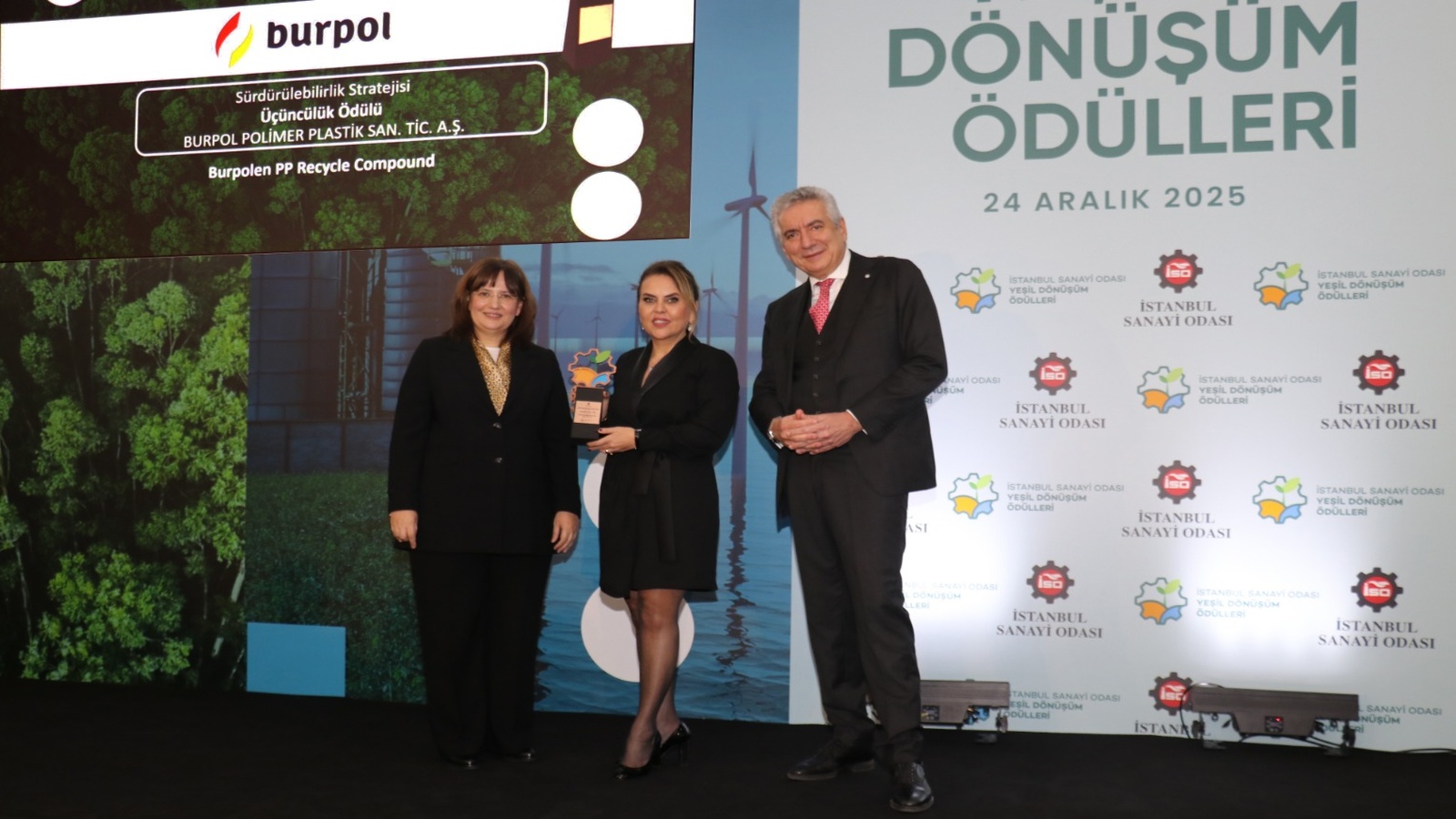 Burpol'e 'Yeşil Dönüşüm' Ödülü Burpol'e 'Yeşil Dönüşüm' Ödülü