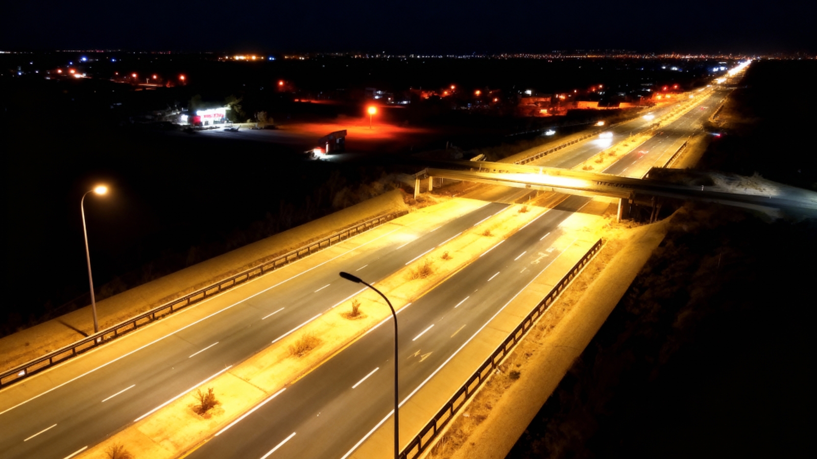 Dicle Elektrik'ten Şanlıurfa-Mardin Karayolu'na  49 Milyon TL'lik LED Aydınlatma