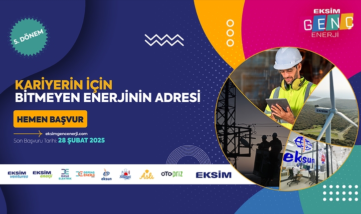 Eksim Genç Enerji Programı'na Başvurular Açıldı Eksim Genç Enerji Programı'na Başvurular Açıldı