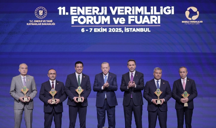 Enerji Verimliliği Forum ve Fuarı'nda SENVER'25 Ödülleri Sahiplerini Buldu