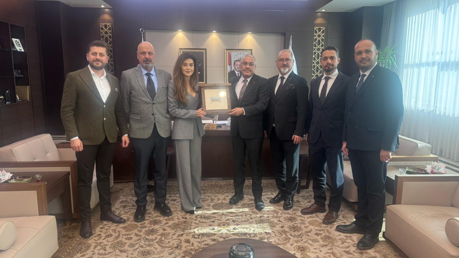 ENSİA Yönetim Kurulu, Yeni Çalışma Döneminin İlk Ankara Ziyaretini Gerçekleştirdi ENSİA Yönetim Kurulu, Yeni Çalışma Döneminin İlk Ankara Ziyaretini Gerçekleştirdi