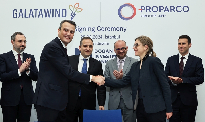 Galata Wind, Proparco'dan 25 Milyon Dolar Yeşil Kredi Aldı Galata Wind, Proparco'dan 25 Milyon Dolar Yeşil Kredi Aldı
