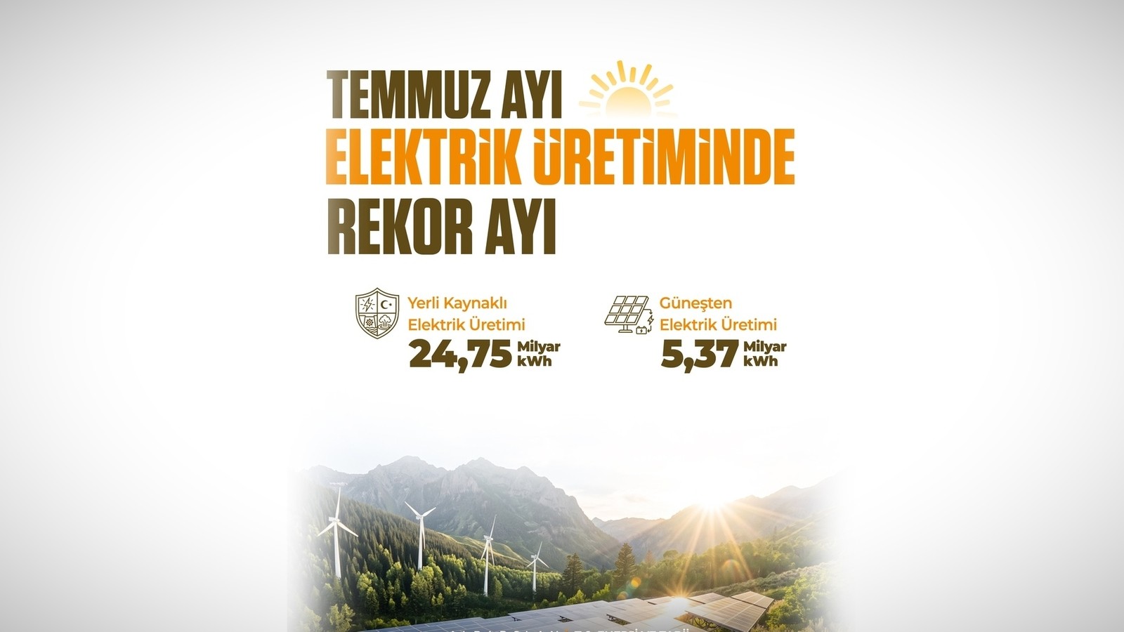 Güneşten Elektrik Üretimi Rekor Tazeledi Güneşten Elektrik Üretimi Rekor Tazeledi