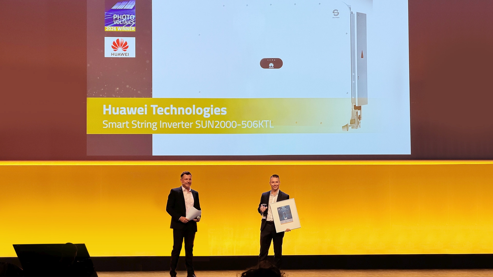 Huawei'nin Yeni İnvertörüne Avrupa'da Büyük Ödül