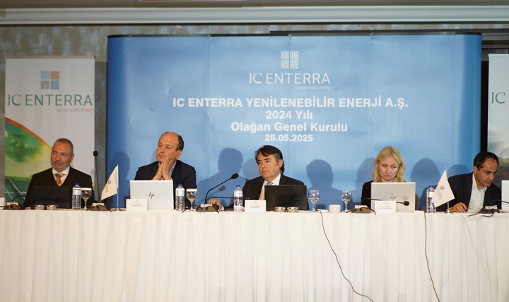 IC Enterra Yenilenebilir Enerji'nin Olağan Genel Kurulu Yapıldı IC Enterra Yenilenebilir Enerji'nin Olağan Genel Kurulu Yapıldı
