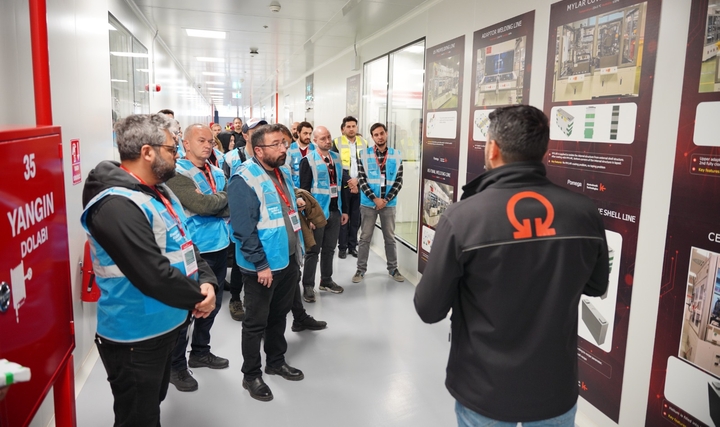 Kontrolmatik Yatırımcılarından Pomega Enerji Depolama Teknolojileri Giga Fabrikası'na Ziyaret Kontrolmatik Yatırımcılarından Pomega Enerji Depolama Teknolojileri Giga Fabrikası'na Ziyaret