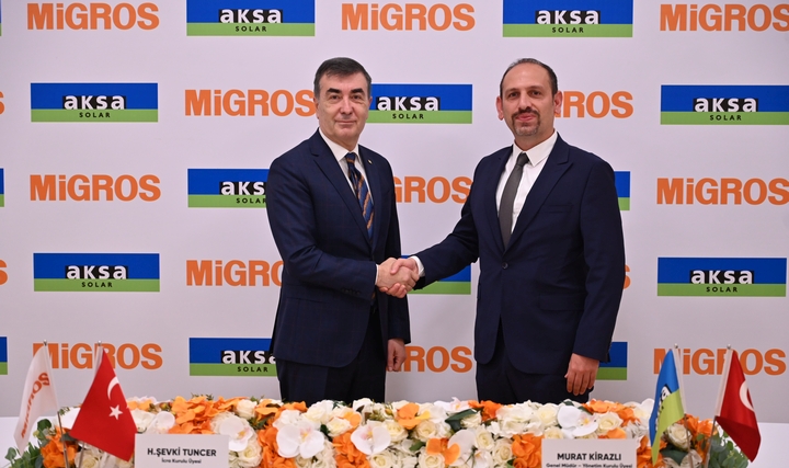 Migros ve Aksa Elektrik'ten Güneş Enerjisi Yatırımı