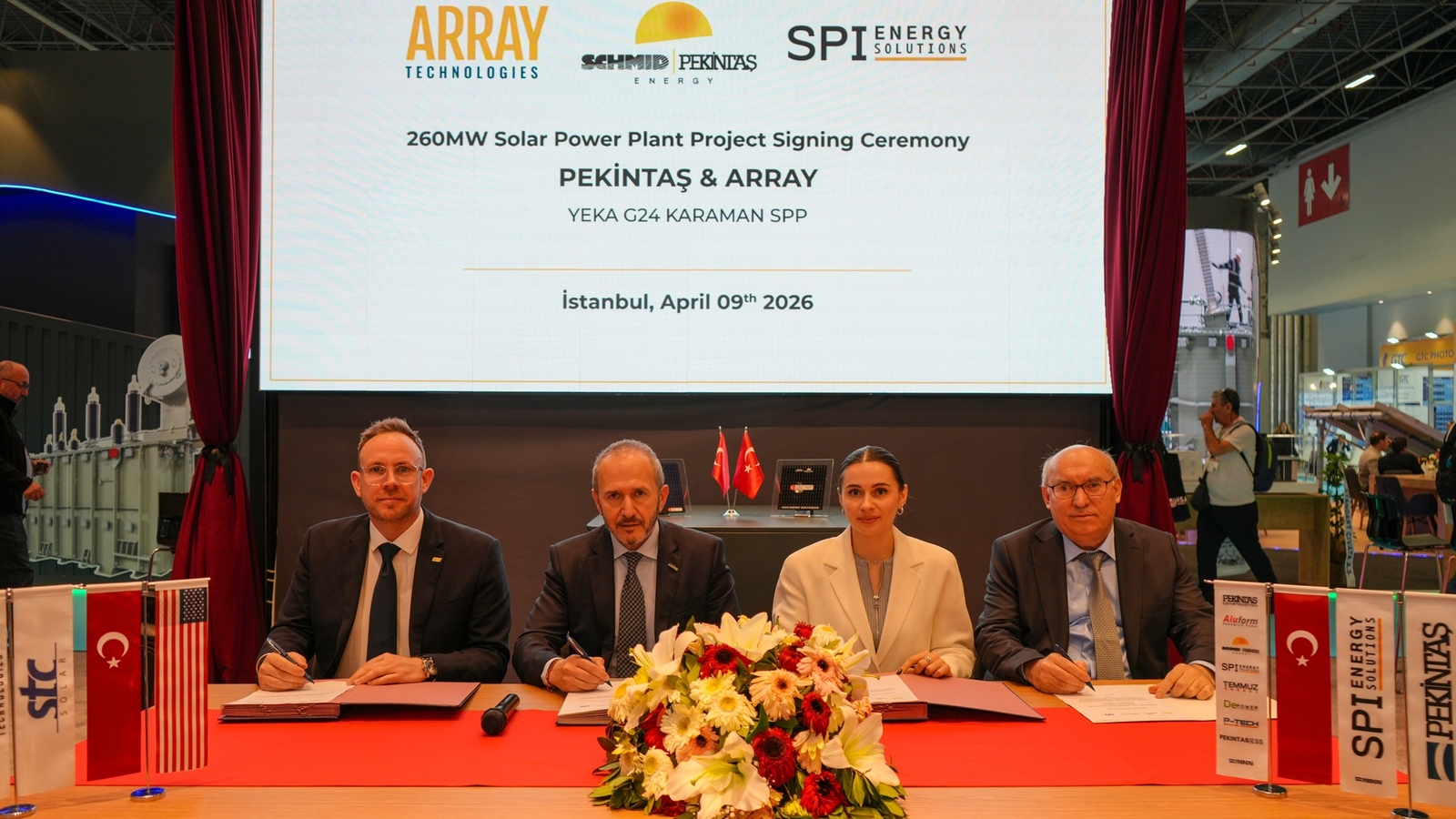 Pekintaş Group ve ARRAY, Karaman GES için Güçlerini Birleştirdi Pekintaş Group ve ARRAY, Karaman GES için Güçlerini Birleştirdi