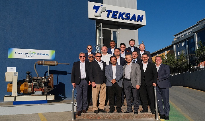 Perkins Başkanı 30'uncu Yılında Teksan'ı Ziyaret Etti