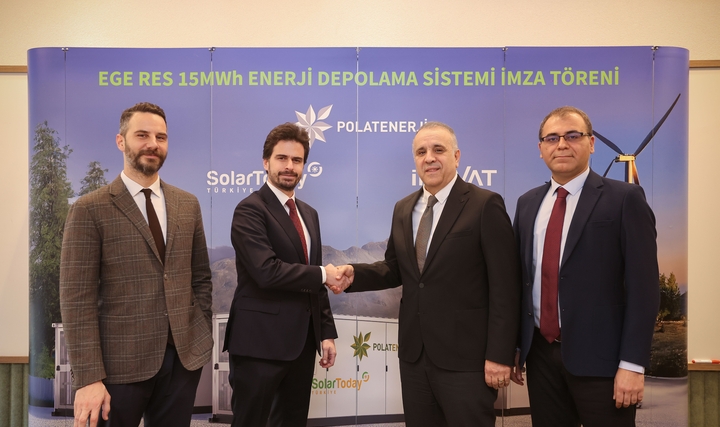 Polat Enerji ile SolarToday Arasında 15 MWh Enerji Depolama Sistemi Anlaşması: iNOVAT Yerli Çözümleriyle Sahada Polat Enerji ile SolarToday Arasında 15 MWh Enerji Depolama Sistemi Anlaşması: iNOVAT Yerli Çözümleriyle Sahada