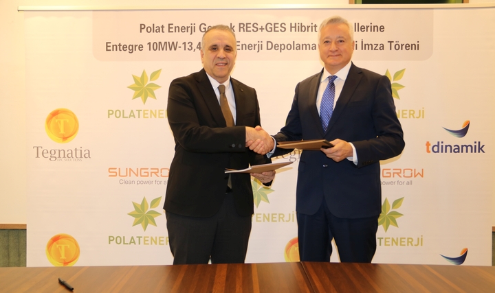 Polat Enerji ve T Dinamik, Geycek Santralleri için 13,4 MWh Enerji Depolama Sistemi Kuruyor Polat Enerji ve T Dinamik, Geycek Santralleri için 13,4 MWh Enerji Depolama Sistemi Kuruyor
