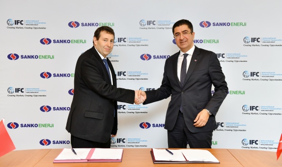 Sanko Enerji Grubu IFC ile Anlaşma İmzaladı Sanko Enerji Grubu IFC ile Anlaşma İmzaladı