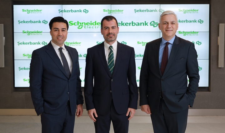 Şekerbank ve Schneider Electric İşbirliği ile Araç Şarj İstasyonlarına  Finansman Desteği