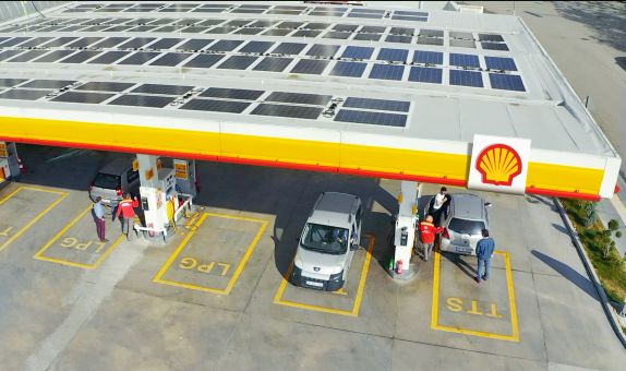 Shell İstasyonları Güneşleniyor Shell İstasyonları Güneşleniyor