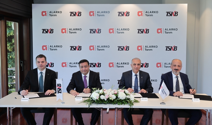 TSKB ve Alarko Tarım Jeotermal Modern Sera Yatırımı İçin 80 Milyon Euroluk Kredi Sözleşmesi İmzaladı