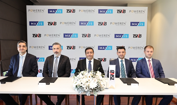 TSKB ve Poweren Elektrik 110 MW'lık  Yenilenebilir Enerji İş Birliğine İmza Attı