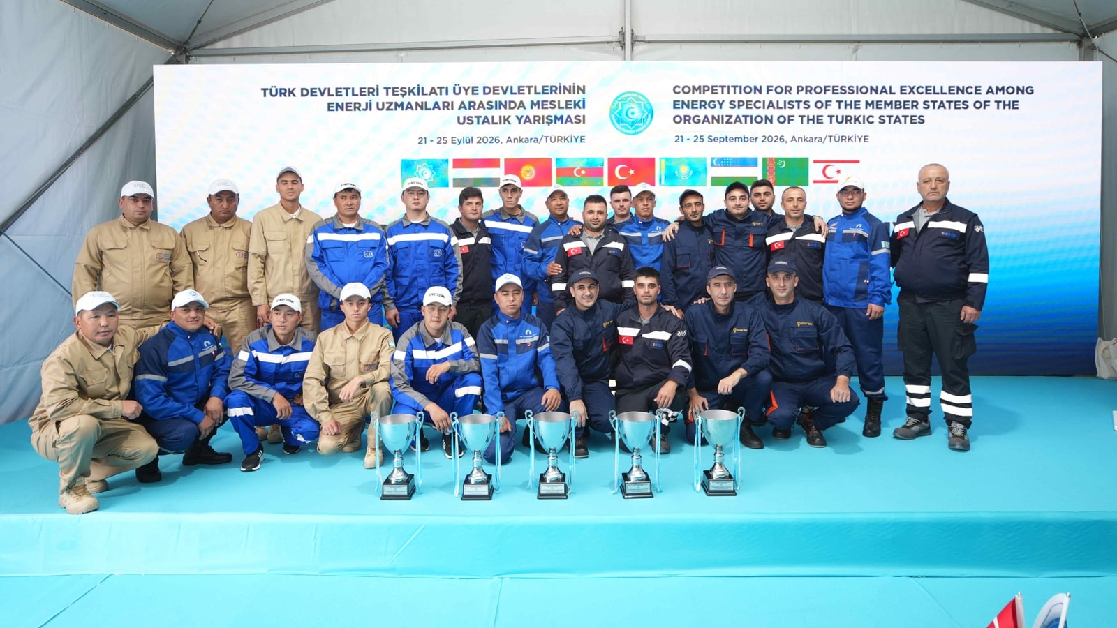 Türk Devletleri Teşkilatı Üyesi Ülkelerin Enerji Uzmanları TEDAŞ'ın Ev<br/>Sahipliğinde Ankara'da Yarıştı