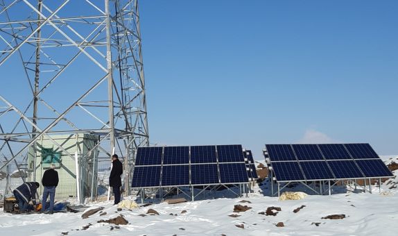 Türk Telekom'dan Ağrı'ya Güneş Enerjili Baz İstasyonu