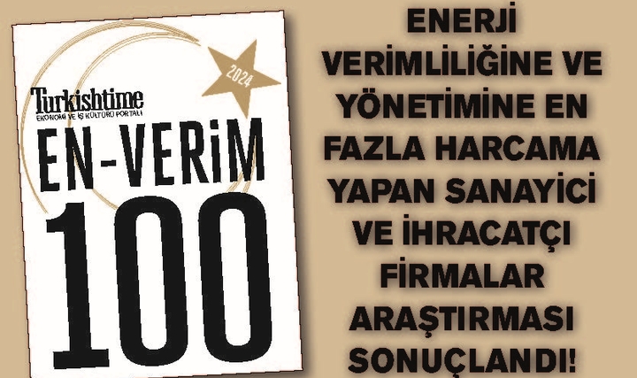 Türkiye'nin En Verimli Sanayi Kuruluşları Belirlendi Türkiye'nin En Verimli Sanayi Kuruluşları Belirlendi