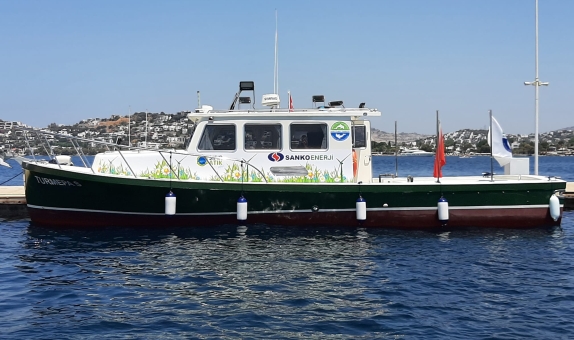 TURMEPA ve Sanko Enerji İşbirliği ile Denizden 262 Bin Litre Atık Topladı