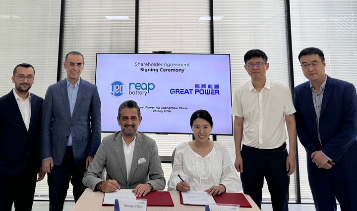 YEO Teknoloji'den Dev Ortaklık: Reap Battery ve Great Power, Küresel Batarya Pazarı için Hazır