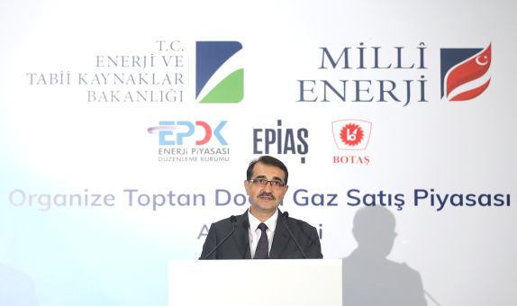 "Organize Toptan Doğalgaz Satış Piyasası Açıldı"