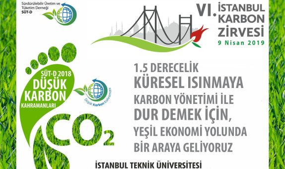 6.İstanbul Karbon Zirvesi 9 Nisan'da Düzenlenecek 6.İstanbul Karbon Zirvesi 9 Nisan'da Düzenlenecek