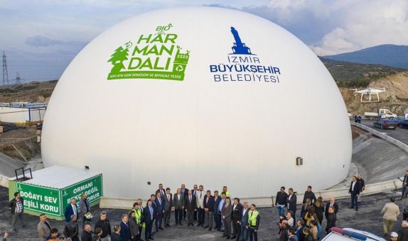 İzmir Büyükşehir Belediyesi Biyogaz Tesisinin Açılışını Gerçekleştirdi İzmir Büyükşehir Belediyesi Biyogaz Tesisinin Açılışını Gerçekleştirdi